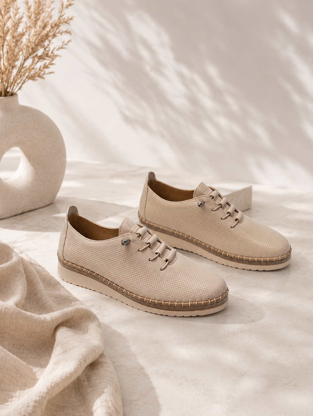 Filippo 7542 beige loafers