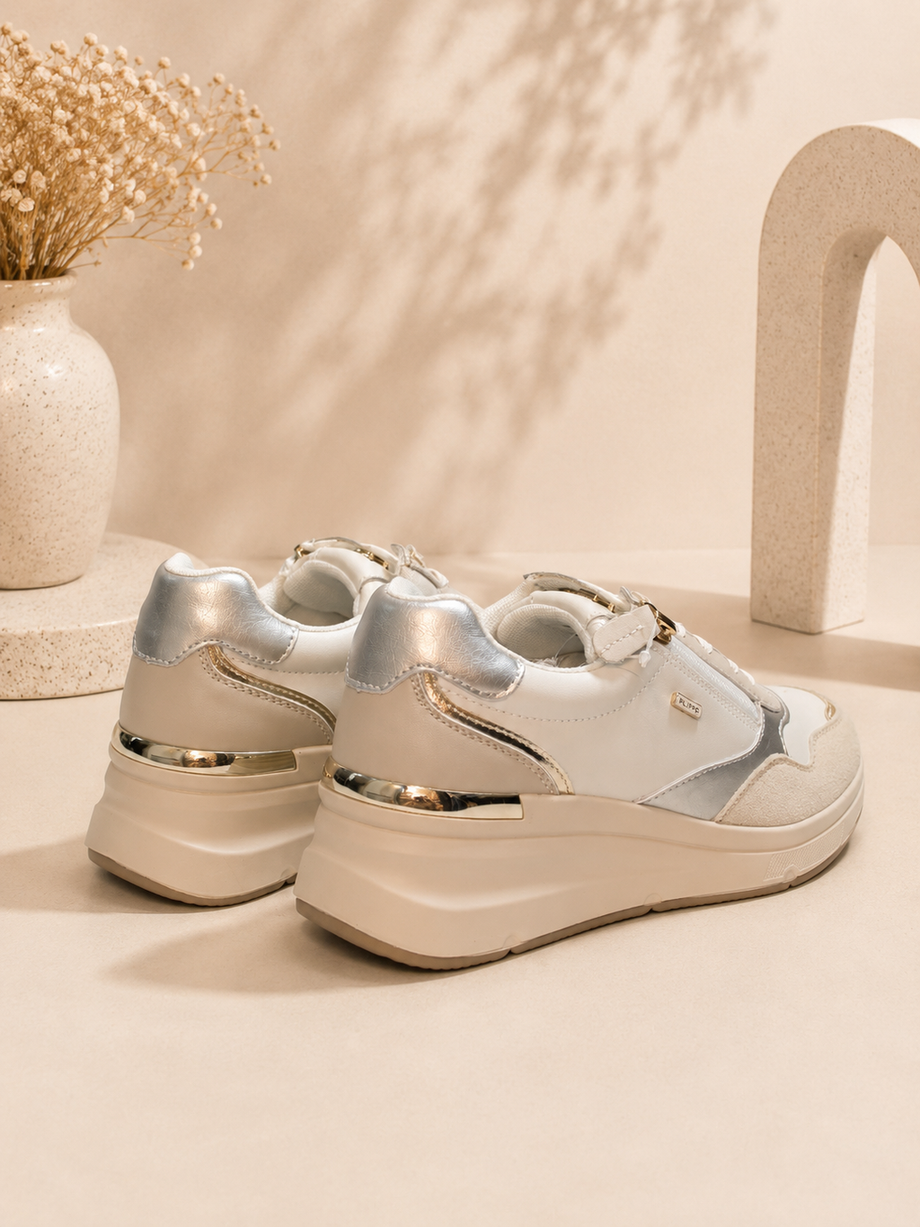 Filippo 7767 white leather sneakers