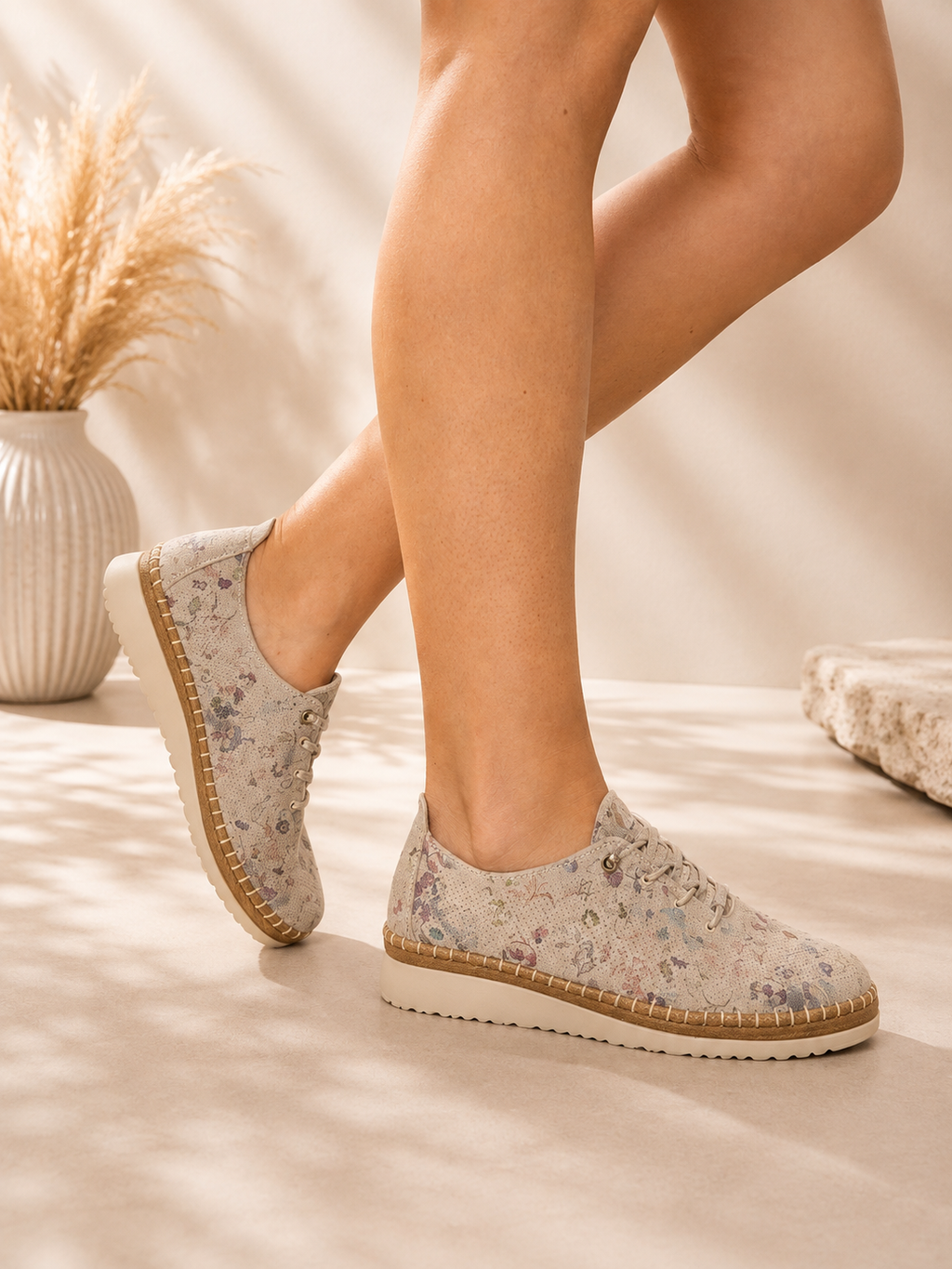 Filippo 7542 Multicolor leather half shoes