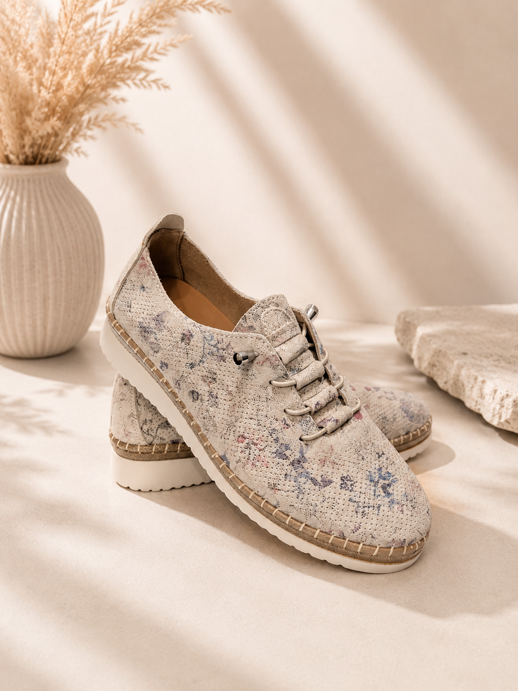 Filippo 7542 Multicolor leather half shoes