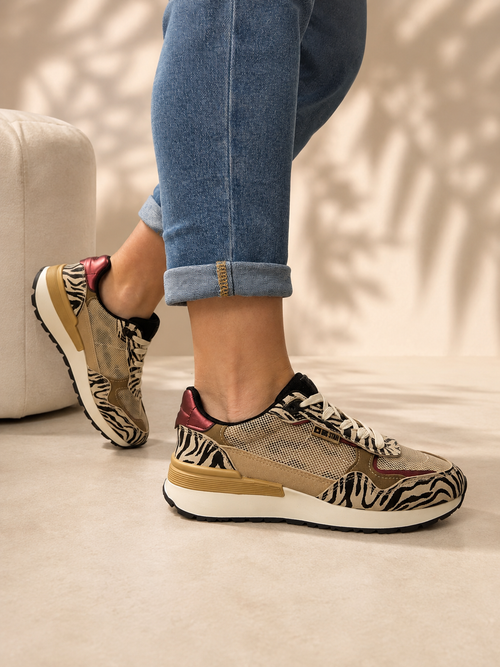Big Star Tt274333 sneakersy zebra